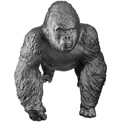 GILDE - Skulptur Gorilla - Schwarz - Decorative figure GILDE - Skulptur Gorilla - Schwarz - Decorative figure