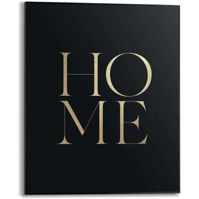 Reinders Posters Wandbild HOME Slim Frame Black ca. 40x50 cm SMF90298 Reinders Posters Wandbild HOME Slim Frame Black ca. 40x50 cm SMF90298