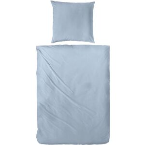 PRIMERA Satin-Bettwäsche Falsches Uni - Blau - Atmungsaktiv, Luxuriös, 100% Baumwolle PRIMERA Satin-Bettwäsche Falsches Uni - Blau - Atmungsaktiv, Luxuriös, 100% Baumwolle