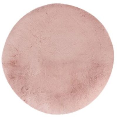 ca.160x160 Teppich rund HEAVEN von Lalee Powder Pink ca.160x160 Teppich rund HEAVEN von Lalee Powder Pink