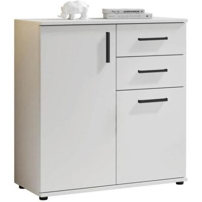 Bega Kommode 2 trg. ca. 80x84x35 cm Weiß Dekor Bega Kommode 2 trg. ca. 80x84x35 cm Weiß Dekor