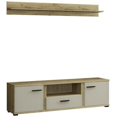 Bega TV-Lowboard und Wandboard ca.160x170x40 cm Artisan / Kaschmir Bega TV-Lowboard und Wandboard ca.160x170x40 cm Artisan / Kaschmir
