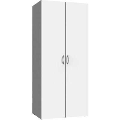 Sconto Weiß 2-türiger Kleiderschrank - Kleiderschrank Sconto Weiß 2-türiger Kleiderschrank - Kleiderschrank