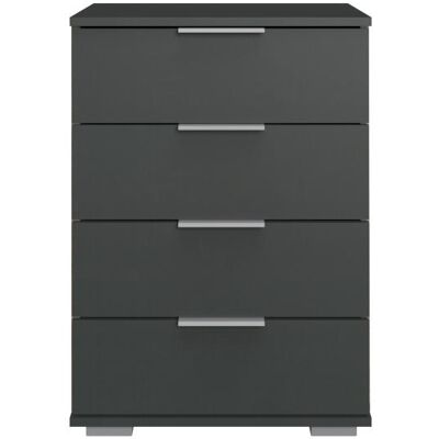 WIMEX Easy Nachttisch - Nachttisch - Modernes Design, 4 Schubladen, Made in Germany WIMEX Easy Nachttisch - Nachttisch - Modernes Design, 4 Schubladen, Made in Germany