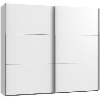 WIMEX Level Schwebetürenschrank - Weiß, 200x216x65cm WIMEX Level Schwebetürenschrank - Weiß, 200x216x65cm