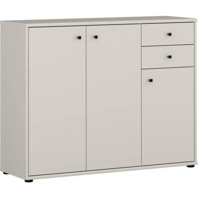 Forte Kommode 3-trg. ca.109x86x35 cm Sand Forte Kommode 3-trg. ca.109x86x35 cm Sand
