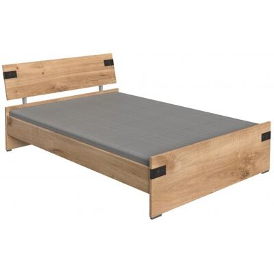 WIMEX Liverpool Bett - 140x200cm - Holzoptik Grau WIMEX Liverpool Bett - 140x200cm - Holzoptik Grau