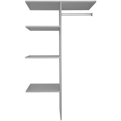 Wimex Grauer Kleiderschrank-Organizer - Inneneinteilung Wimex Grauer Kleiderschrank-Organizer - Inneneinteilung