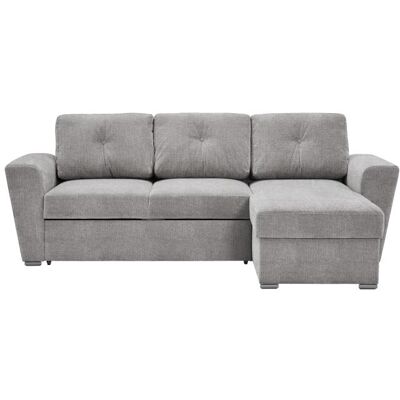 DESIGNLINK GmbH Ecksofa ca. 244x157x86 cm inkl. Liegefunktion und Stauraum Grau DESIGNLINK GmbH Ecksofa ca. 244x157x86 cm inkl. Liegefunktion und Stauraum Grau
