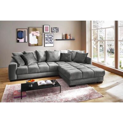 Nova Via Ecksofa inkl. 7 Rückenkissen variabel montierbar ca. 304x228 cm Anthrazit Nova Via Ecksofa inkl. 7 Rückenkissen variabel montierbar ca. 304x228 cm Anthrazit