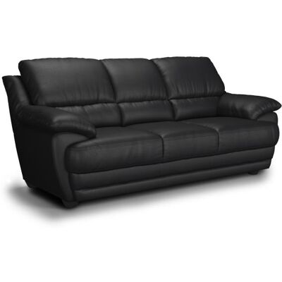 3-Sitzer Sofa NEBOLO von Cotta Schwarz 3-Sitzer Sofa NEBOLO von Cotta Schwarz