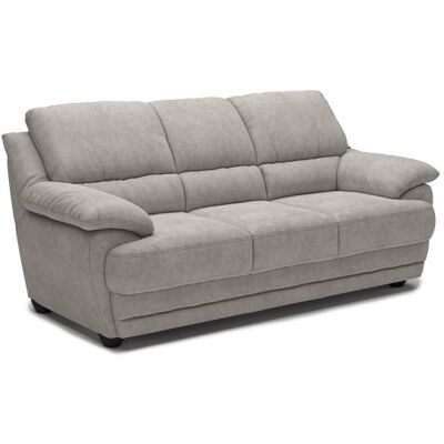 3-Sitzer Sofa NEBOLO von Cotta Silber 3-Sitzer Sofa NEBOLO von Cotta Silber