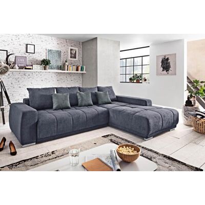 Ecksofa Recamiere rechts inkl. Bettfunktion MAXI von Minimaxx Campsbay Dunkelblau Ecksofa Recamiere rechts inkl. Bettfunktion MAXI von Minimaxx Campsbay Dunkelblau