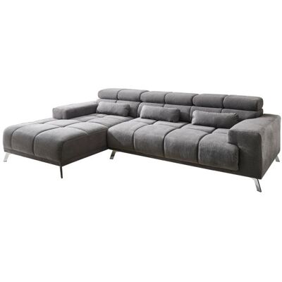 Iwaniccy Wohnlandschaft Big Sofa mit Schlaffunktion Grau 201 x 285 cm SPEED Iwaniccy Wohnlandschaft Big Sofa mit Schlaffunktion Grau 201 x 285 cm SPEED