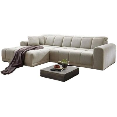 Iwaniccy Wohnlandschaft ca. 195x301 cm Ottomane links Beige Iwaniccy Wohnlandschaft ca. 195x301 cm Ottomane links Beige