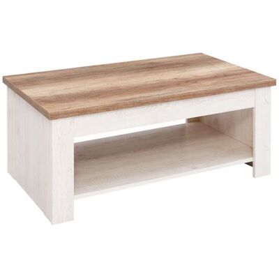 Forte Pinia - Duro - Weiß - Eiche Antik - Couchtisch Forte Pinia - Duro - Weiß - Eiche Antik - Couchtisch