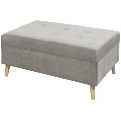 ED Lifestyle Hocker CALANDA Taupe ED Lifestyle Hocker CALANDA Taupe