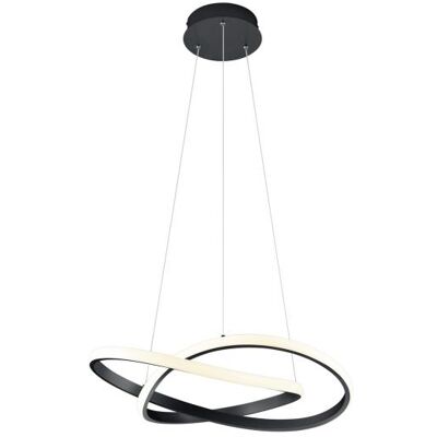 LED-Pendelleuchte COURSE 27 5W von REALITY Leuchten R32051132 Schwarz LED-Pendelleuchte COURSE 27 5W von REALITY Leuchten R32051132 Schwarz
