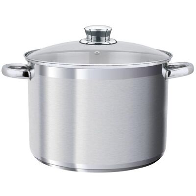 SSW Kochtopf XXL Edelstahl 26cm Grau SSW Kochtopf XXL Edelstahl 26cm Grau