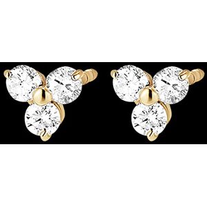 Edenly Ohrringe Frische - Orion - Gelbgold, 9 Karat, mit Diamanten