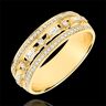 Edenly Ring Schicksal - Kleiner Kaiserin - 71 Diamanten - Gelbgold 9 Karat