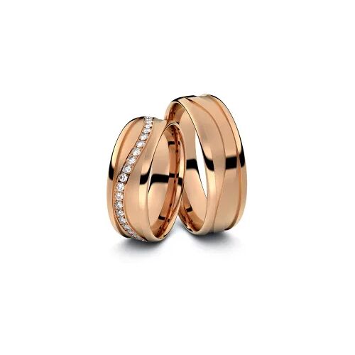 Juwelier-Schmuck Trauringe Crailsheim 750er Rotgold - 9625