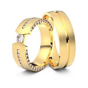 Juwelier-Schmuck Trauringe Kreuztal 750er Gelbgold - 9529