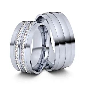 Juwelier-Schmuck Trauringe Stassfurt 950er Platin - 8988