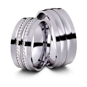 Juwelier-Schmuck Trauringe Stassfurt 950er Palladium - 8990