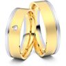 Juwelier-Schmuck Trauringe Hannover 333er Gelb-/Weißgold - 5031