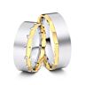 Juwelier-Schmuck Trauringe Recklinghausen 333er Weiß-/Gelbgold - 4931