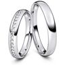 Juwelier-Schmuck Partnerringe / Freundschaftsringe Kaufbeuren 925er Silber - 5270