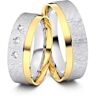 Juwelier-Schmuck Trauringe Stuttgart 750er Weiß-/Gelbgold - 7903