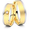 Juwelier-Schmuck Trauringe Hannover 333er Gelb-/Weißgold - 5032