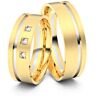 Juwelier-Schmuck Trauringe Darmstadt 333er Gelb-/Weißgold - 2616