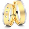 Juwelier-Schmuck Trauringe Hannover 750er Gelb-/Weißgold - 5081