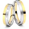 Juwelier-Schmuck Trauringe Regensburg 333er Gelb-/Weißgold - 2625