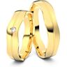 Juwelier-Schmuck Trauringe Bergisch Gladbach 333er Gelbgold - 1629