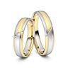 Juwelier-Schmuck Trauringe Schweinfurt 333er Gelb-/Weißgold - 2535