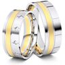 Juwelier-Schmuck Trauringe Werne 585er Weiß-/Gelbgold - 3632