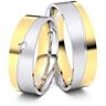 Juwelier-Schmuck Trauringe Bremen 333er Gelb-/Weißgold - 5021