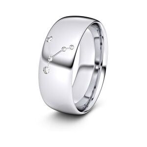 ASF-Trauringe Sternzeichenring Krebs 925er Silber - 8497