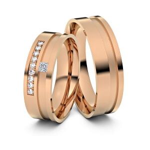 ASF-Trauringe Trauringe Heidelberg 585er Rotgold - 2725