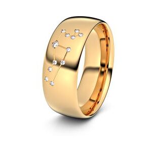 ASF-Trauringe Sternzeichenring Jungfrau 585er Roségold - 8475