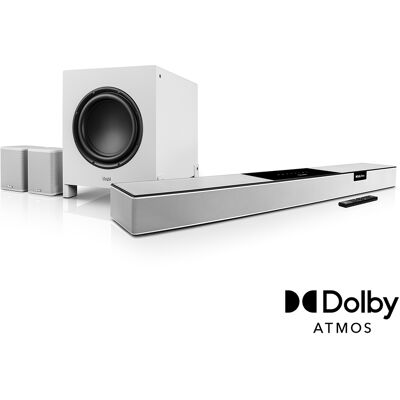 Teufel CINEBAR PRO 2 für Dolby Atmos Surround Weiß Teufel CINEBAR PRO 2 für Dolby Atmos Surround Weiß