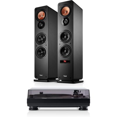 Teufel ULTIMA 40 AKTIV 3 + DUAL DT 250 Schwarz / Schwarz Teufel ULTIMA 40 AKTIV 3 + DUAL DT 250 Schwarz / Schwarz