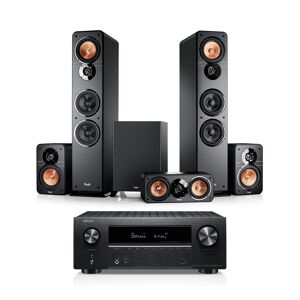 Teufel ULTIMA 40 Surround + DENON X2800H DAB  Schwarz