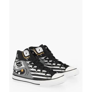 Converse KIDS CHUCK TAYLOR ALL STAR printed cotton high-top sneakers Größe 28