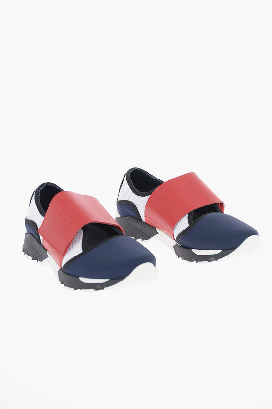 Marni Kids Fabric Slip On With Leather Details Größe 34