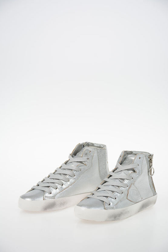 Philippe Model Junior Leather BIKE Sneakers Größe 30 Philippe Model Junior Leather BIKE Sneakers Größe 30